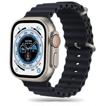 Correia de TPU Tech-Protect Iconband Pro para Apple Watch Ultra 2/Ultra/9/8/SE (2022)/7/SE/6/5/4 - 49mm/45mm/44mm/42mm - Preto