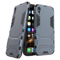 Capa Híbrida Armor Series para iPhone XR - Cinzento