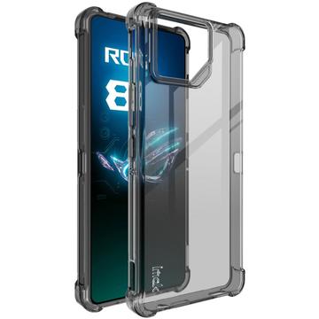 Capa de TPU Imak Drop-Proof para Asus ROG Phone 8/8 Pro - Preto Transparente