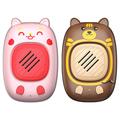 B2 Kids Cartoon Walkie Talkies com lanterna - Conjunto de brinquedos para intercomunicadores para campismo e caminhadas ao ar livre - 2 peças.