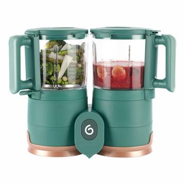 Processador de alimentos 4 em 1 Babymoov Nutribaby Glass - 500W - Verde