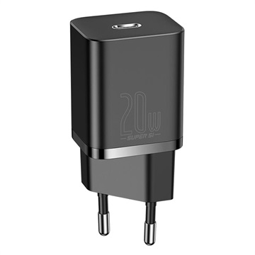 Carregador Baseus Super Si Quick USB-C CCSUP-C01 - 20W - Preto