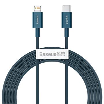 Cabo USB-C / Lightning Baseus Superior Series - 2m, 20W - Azul