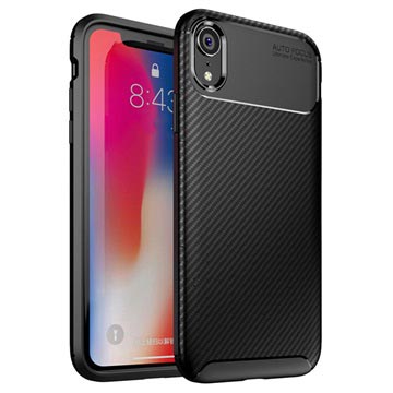 Beetle Carbon Fiber iPhone XR Case - Black