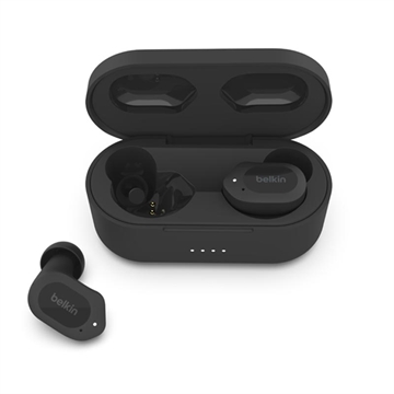 Fones de Ouvido Sem Fio Verdadeiros Belkin SoundForm Play - Preto