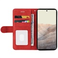 Bolsa tipo Carteira Bi-Color Series para Google Pixel 6 - Vermelho