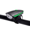 Luz de bicicleta 3 modos USB recarregável 250LM LED lâmpada de bicicleta lanterna acessórios de bicicleta