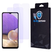 Protetor de ecrã de vidro temperado BlueDefend Anti-Blue Light para Samsung Galaxy A32 5G/M32 5G - 2 peças.