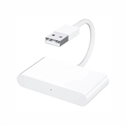 Adaptador Sem Fio CarPlay para iOS - USB, USB-C - Branco