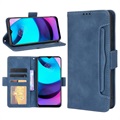 Bolsa tipo Carteira Cardholder para Motorola Moto E20 - Azul