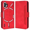 Bolsa Tipo Carteira Cardholder para Nothing Phone (1) - Vermelho