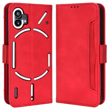 Bolsa Tipo Carteira Cardholder para Nothing Phone (1) - Vermelho