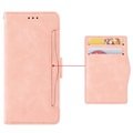 Bolsa tipo Carteira Cardholder para OnePlus 9 Pro - Cor-de-Rosa