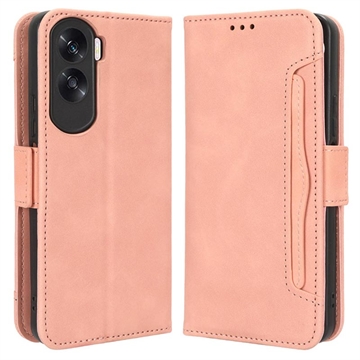 Bolsa tipo Carteira Cardholder para Honor 90 Lite/X50i - Cor-de-Rosa