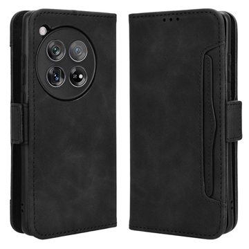 Bolsa tipo Carteira Cardholder para OnePlus 12R/Ace 3 - Preto