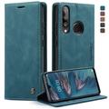 Bolsa Tipo Carteira Caseme 013 Series para Huawei P30 Lite - Azul