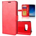 Capa tipo Carteira Classic para Samsung Galaxy Note8 - Vermelho