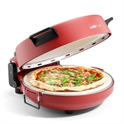 Máquina de fazer pizzas Clatronic PM 3787 - 1200W - Vermelho