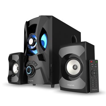 Sistema de colunas Creative SBS E2900 Bluetooth 2.1 com subwoofer - Preto