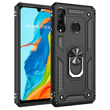 Capa Híbrida Defender Serie para Huawei P30 Lite - Preto