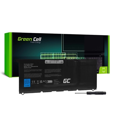 Bateria Green Cell Dell XPS 13 9360 - 5400mAh