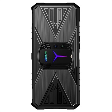 Capa de TPU Escovado Drop-Proof para Lenovo Legion Y90 - Preto