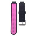 Bracelete em Silicone para Garmin Forerunner 235/630/735 - Cor-de-rosa / Preto