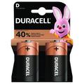 Pilhas Duracell Basic LR20/D - 2 unidades