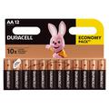 Pilhas alcalinas Duracell Basic LR6/AA - 12 unidades