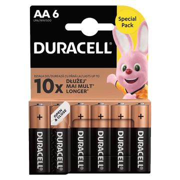 Pilhas Duracell Basic LR6/AA - 6 unidades