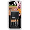 Carregador de pilhas de alta velocidade Duracell CEF27 com 2 pilhas AAA, 2 pilhas AA