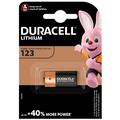 Pilha fotográfica Duracell CR123 1400mAh