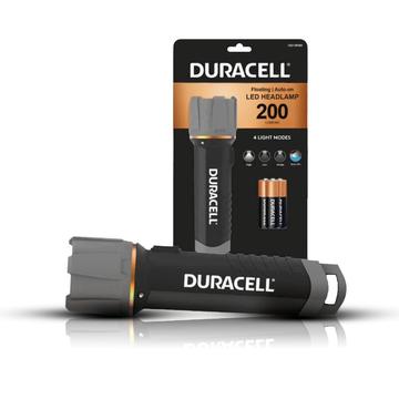 Lanterna LED Duracell com 4 modos de iluminação - 200lm