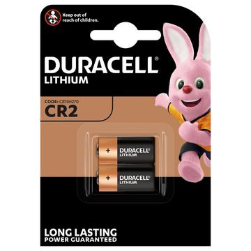 Pilha Duracell Lithium Photo CR2 3V - 2 unidades