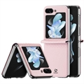 Capa Flip Dux Ducis Bril para Samsung Galaxy Z Flip5 - Cor-de-Rosa