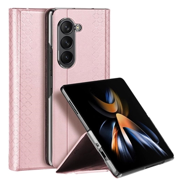 Capa Flip Dux Ducis Bril para Samsung Galaxy Z Fold5 - Cor-de-Rosa