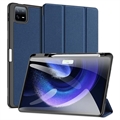 Bolsa tipo Folio Smart Tri-fold Dux Ducis Domo para Xiaomi Pad 6/Pad 6 Pro - Azul