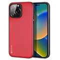 Capa Híbrida Dux Ducis Fino para iPhone 14 Pro Max - Vermelho