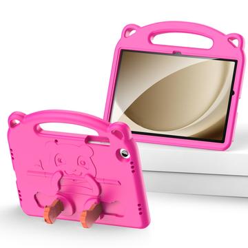 Capa Infantil á Prova de Impactos Dux Ducis Panda para Samsung Galaxy Tab A9+ - Cor-de-Rosa Forte