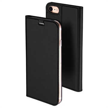 Capa Flip Dux Ducis Skin Pro para iPhone 7/8/SE (2020)/SE (2022) - Preta