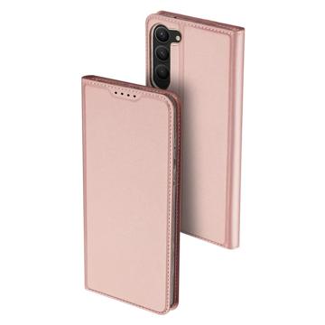 Capa Flip Dux Ducis Skin Pro para Samsung Galaxy S23 5G - Cor-de-rosa