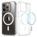 Capa Híbrida ESR CH HaloLock Mag para iPhone 15 Pro - Transparente