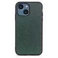 Capa de Couro Elegante para iPhone 14 Max - Verde