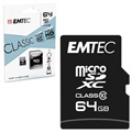 Cartão De Memória Emtec Classic Class 10 MicroSD - ECMSDM64GXC10CG