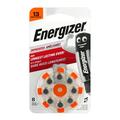 Pilhas para aparelhos auditivos Energizer 13/PR48 - 8 unidades