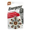 Pilhas para aparelhos auditivos Energizer 312/PR41 - 8 unidades