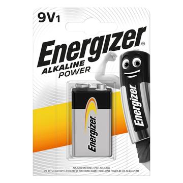 Pilha alcalina Energizer Alkaline Power 6LR61/9V