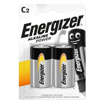 Pilhas Energizer Alcalinas Power LR14/C - 2 unidades