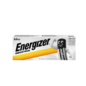 Pilhas alcalinas Energizer Industrial LR6/AA - 10 unidades