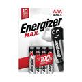 Pilhas alcalinas Energizer Max LR03/AAA